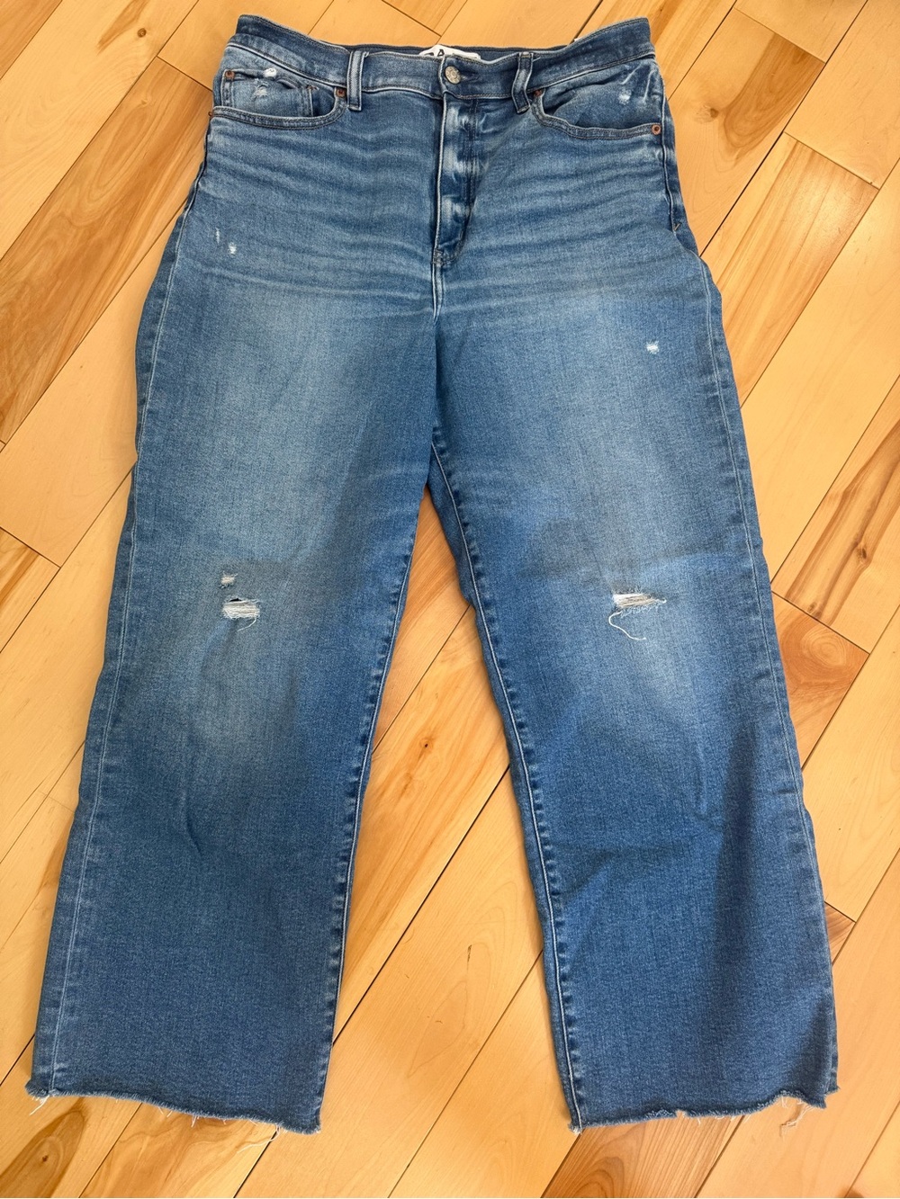 Daze High-Rise Distressed Blue Women’s Jeans